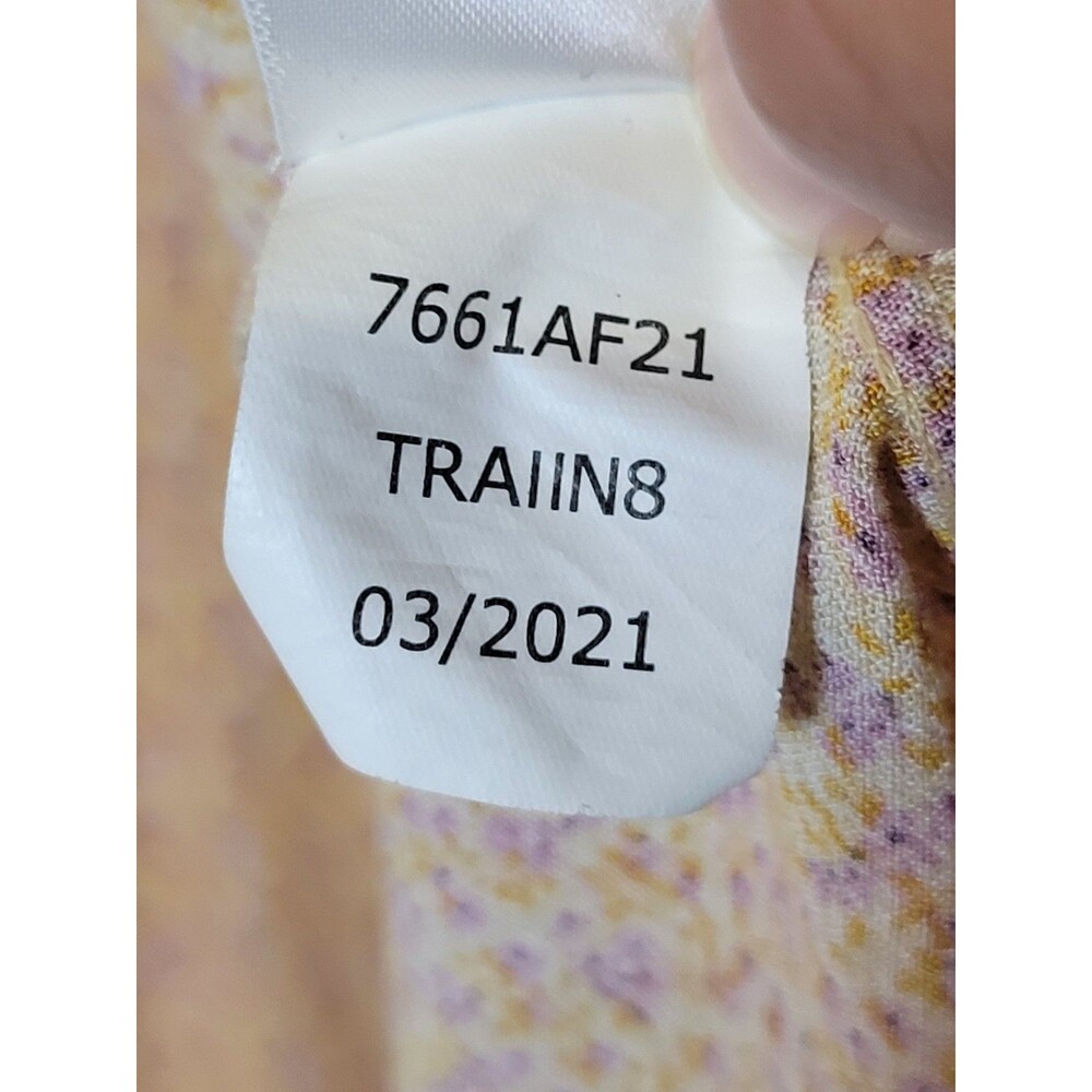 Aeropostale Ditzy Floral Midi Sundress Juniors Medium Cottagecore Dainty Prairie - Picture 9 of 9